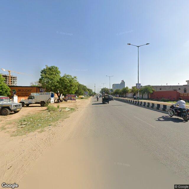 Along the street