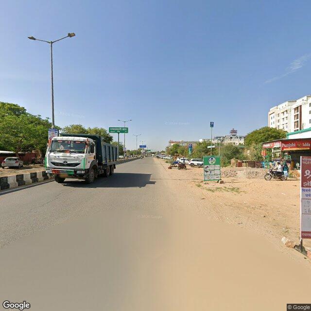 Along the street