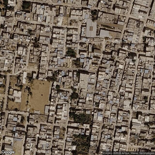 Satellite view of the same area