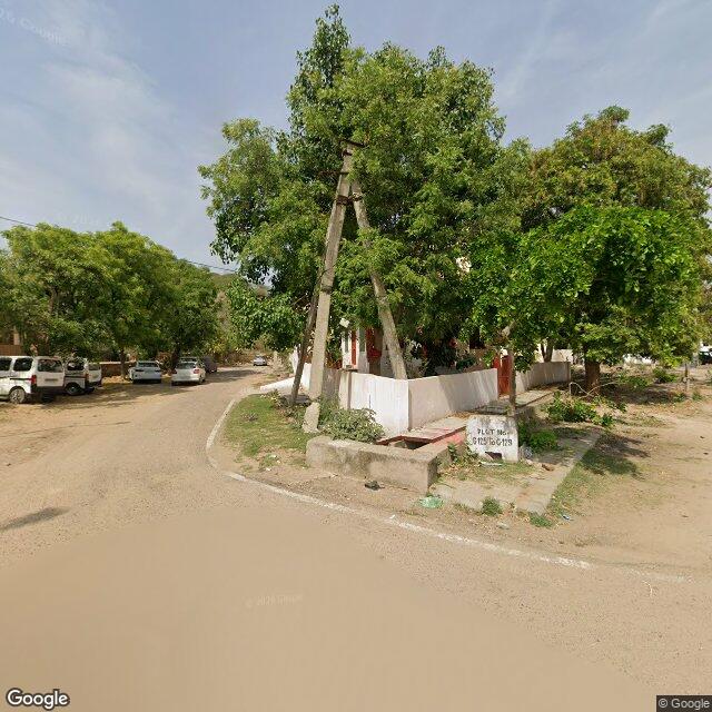 Along the street