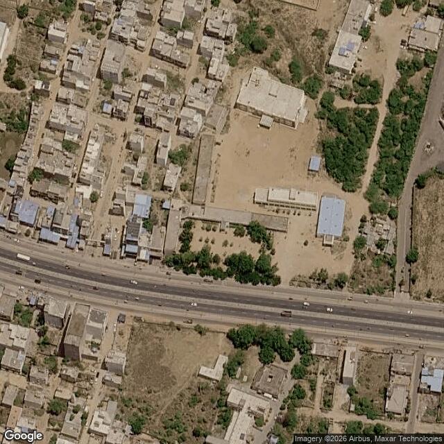 Satellite view of the same area