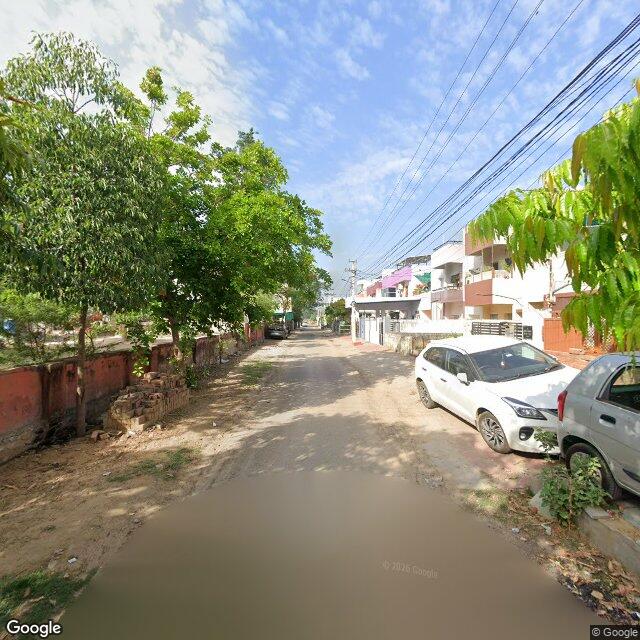 Along the street