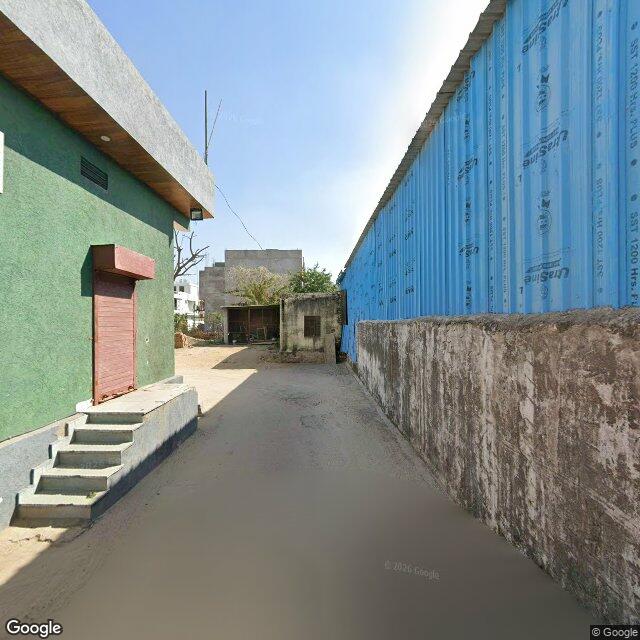 Along the street