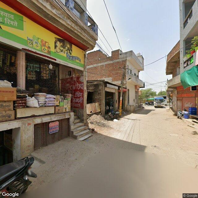 Along the street