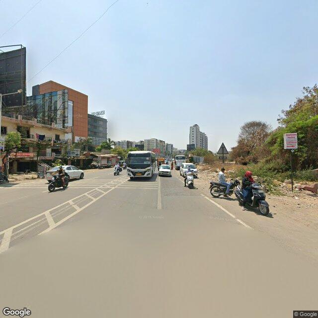 Along the street
