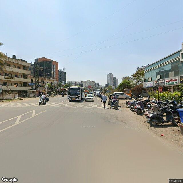 Along the street