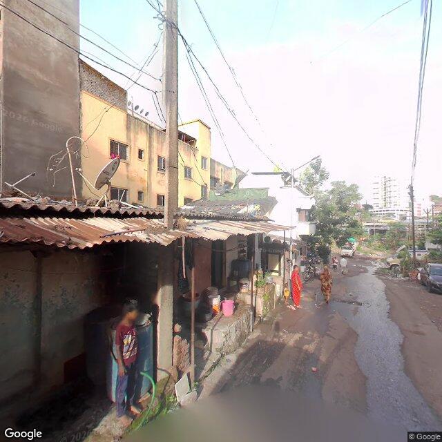 Along the street