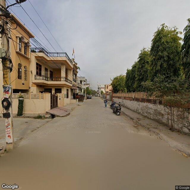 Along the street
