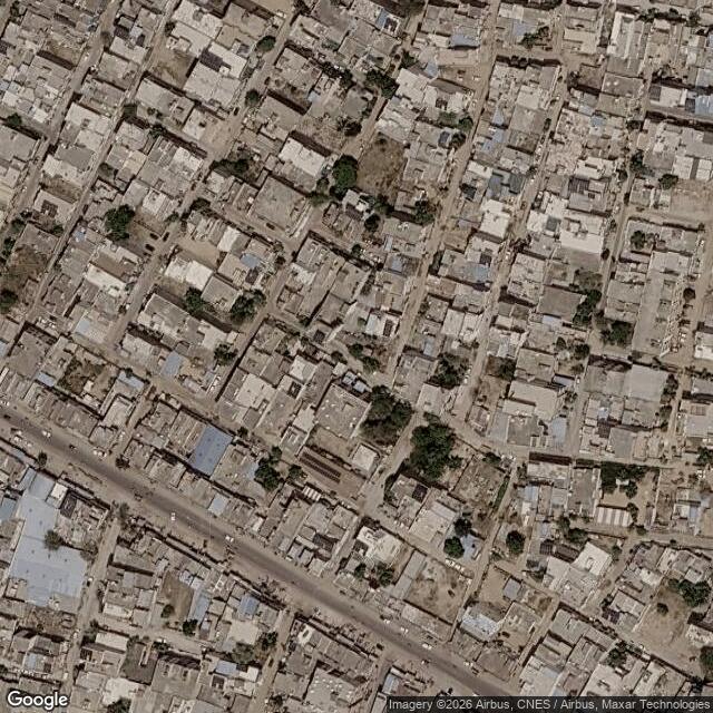 Satellite view of the same area