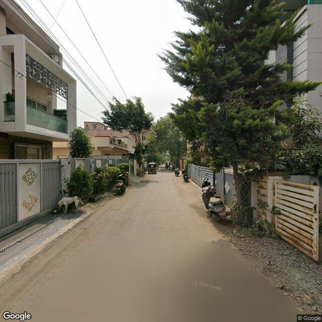 Along the street