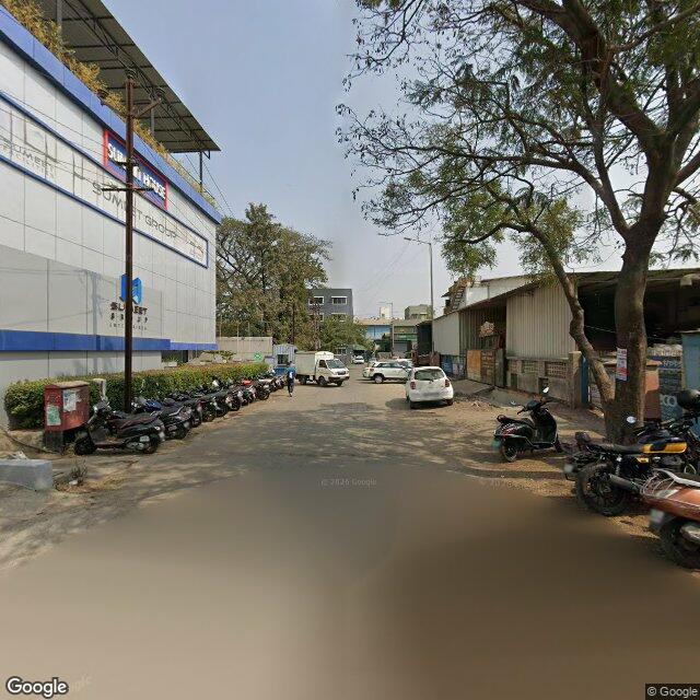 Along the street