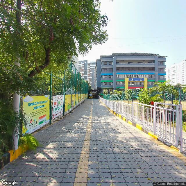 Along the street