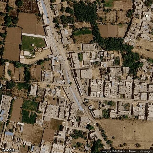 Satellite view of the same area