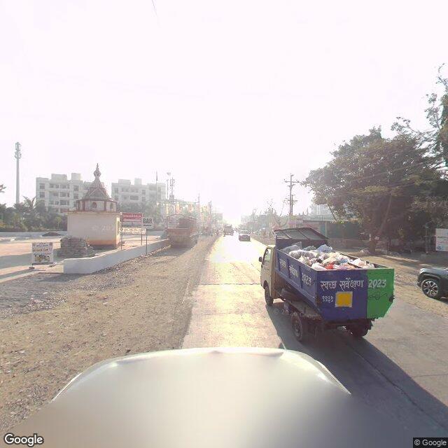 Along the street