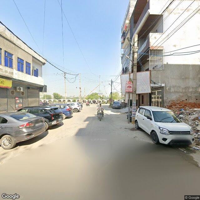 Along the street