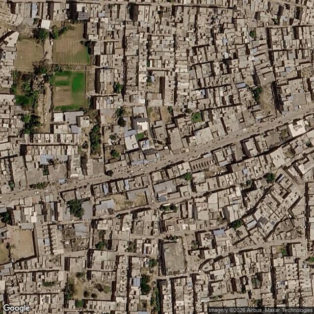 Satellite view of the same area