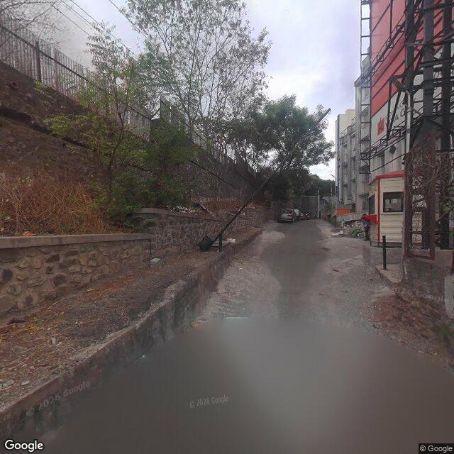 Along the street