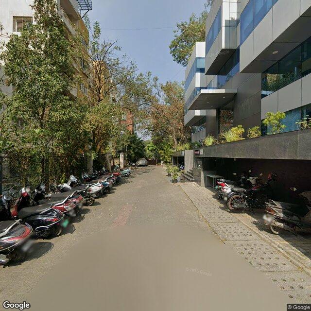 Along the street