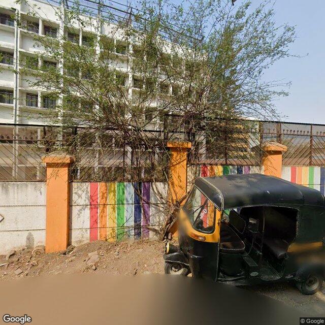 The gate and the road right outside it