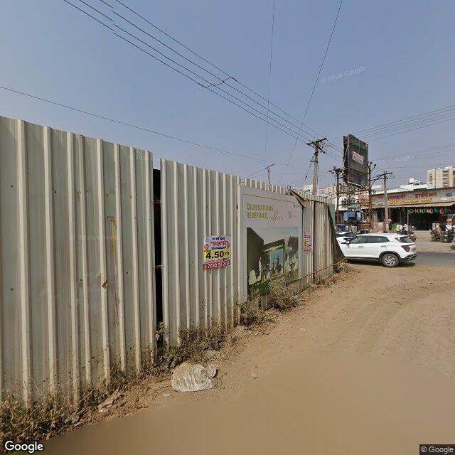 Along the street