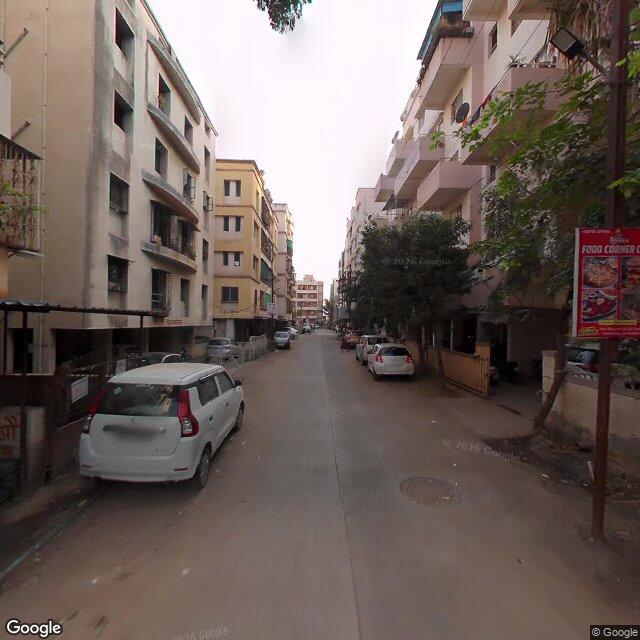 Along the street