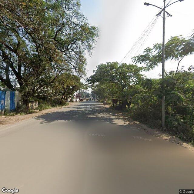 Along the street