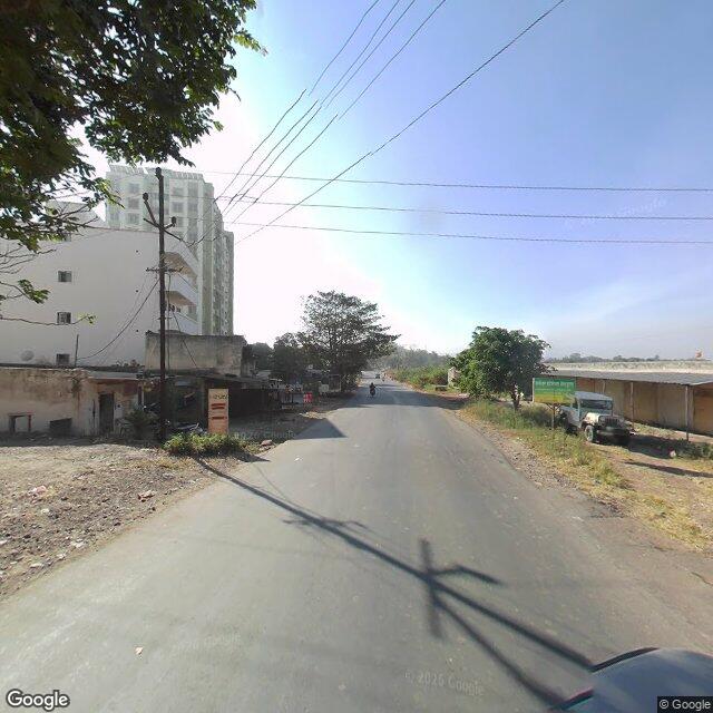 Along the street