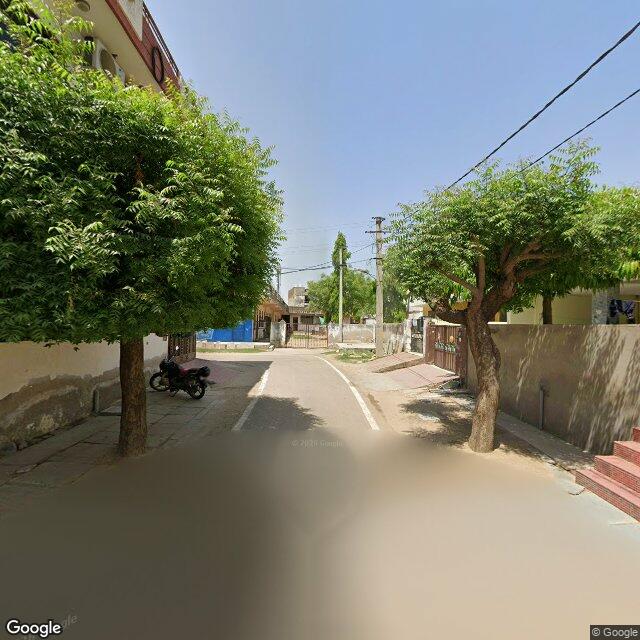 Along the street