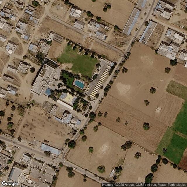 Satellite view of the same area