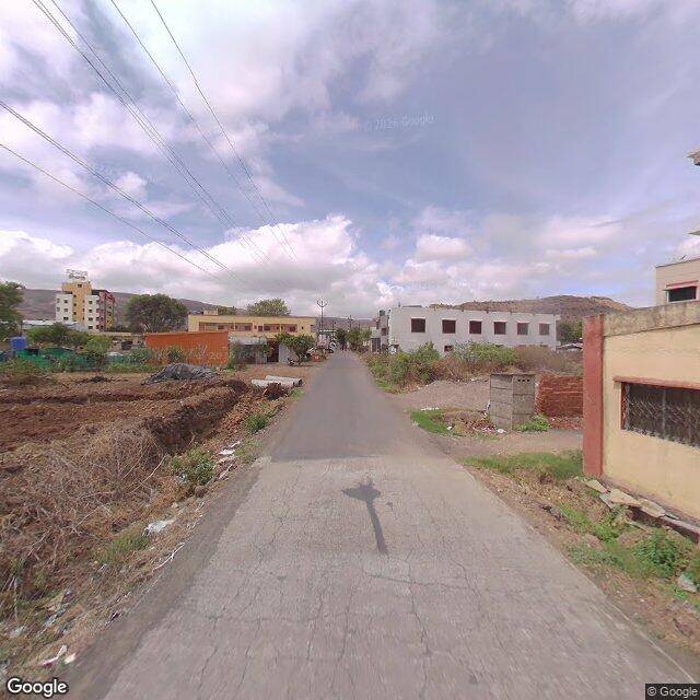 Along the street