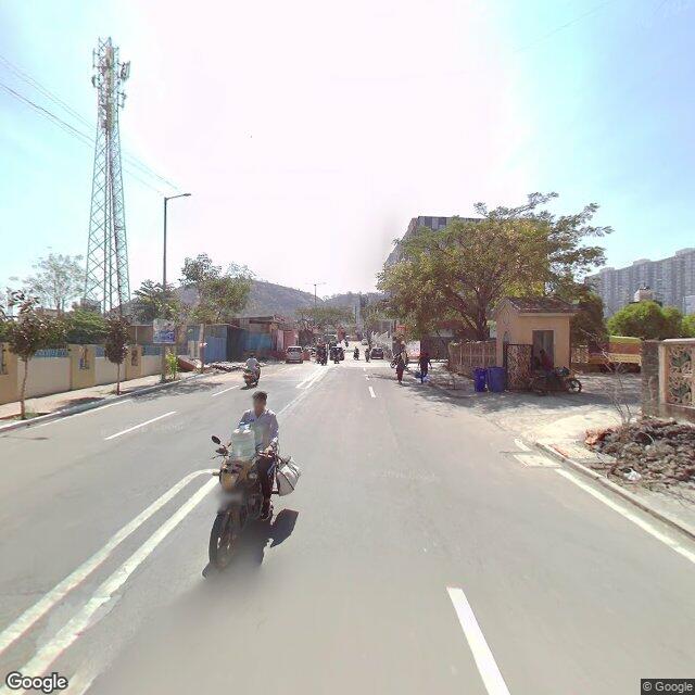 Along the street