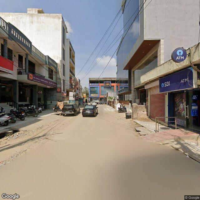 Along the street