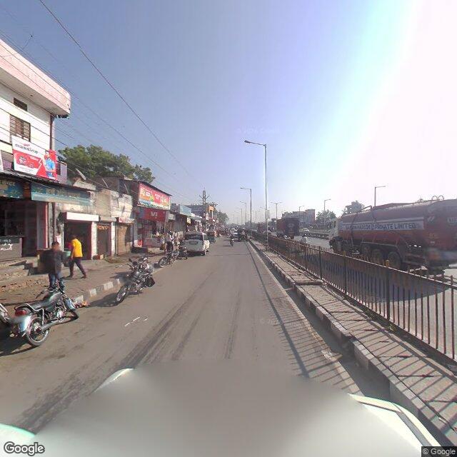 Along the street