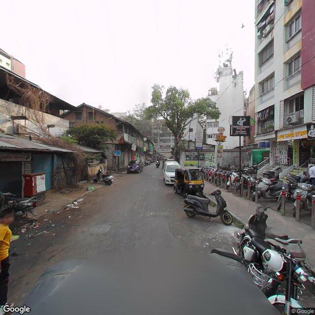 Along the street