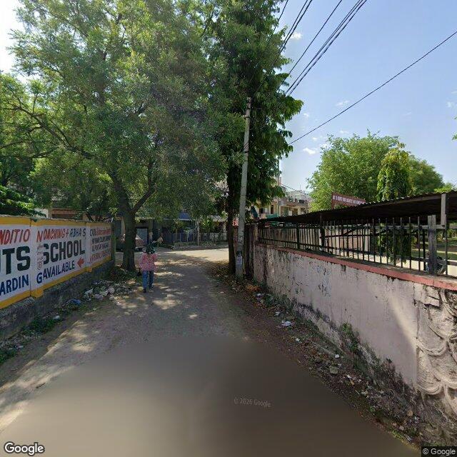 The gate and the road right outside it