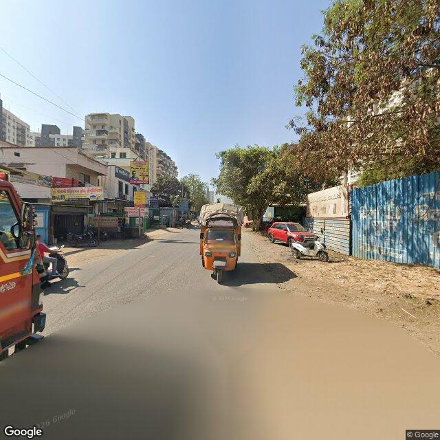 Along the street