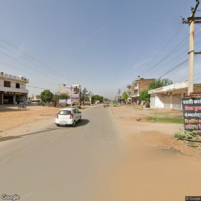 Along the street