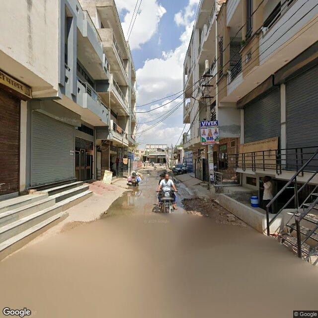 Along the street